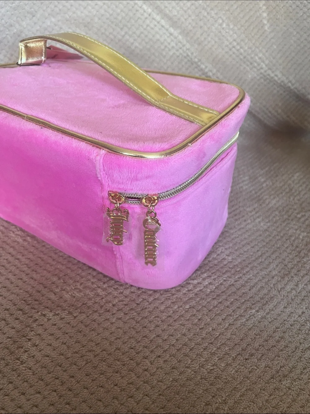 Juicy Couture velvet exterior